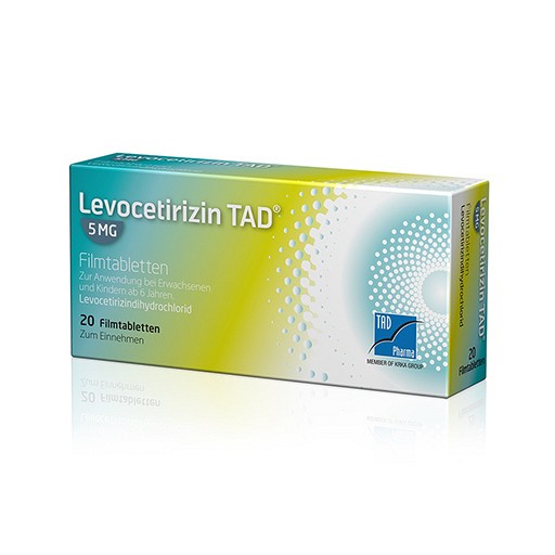 LEVOCETIRIZIN TAD 5 mg Filmtabletten