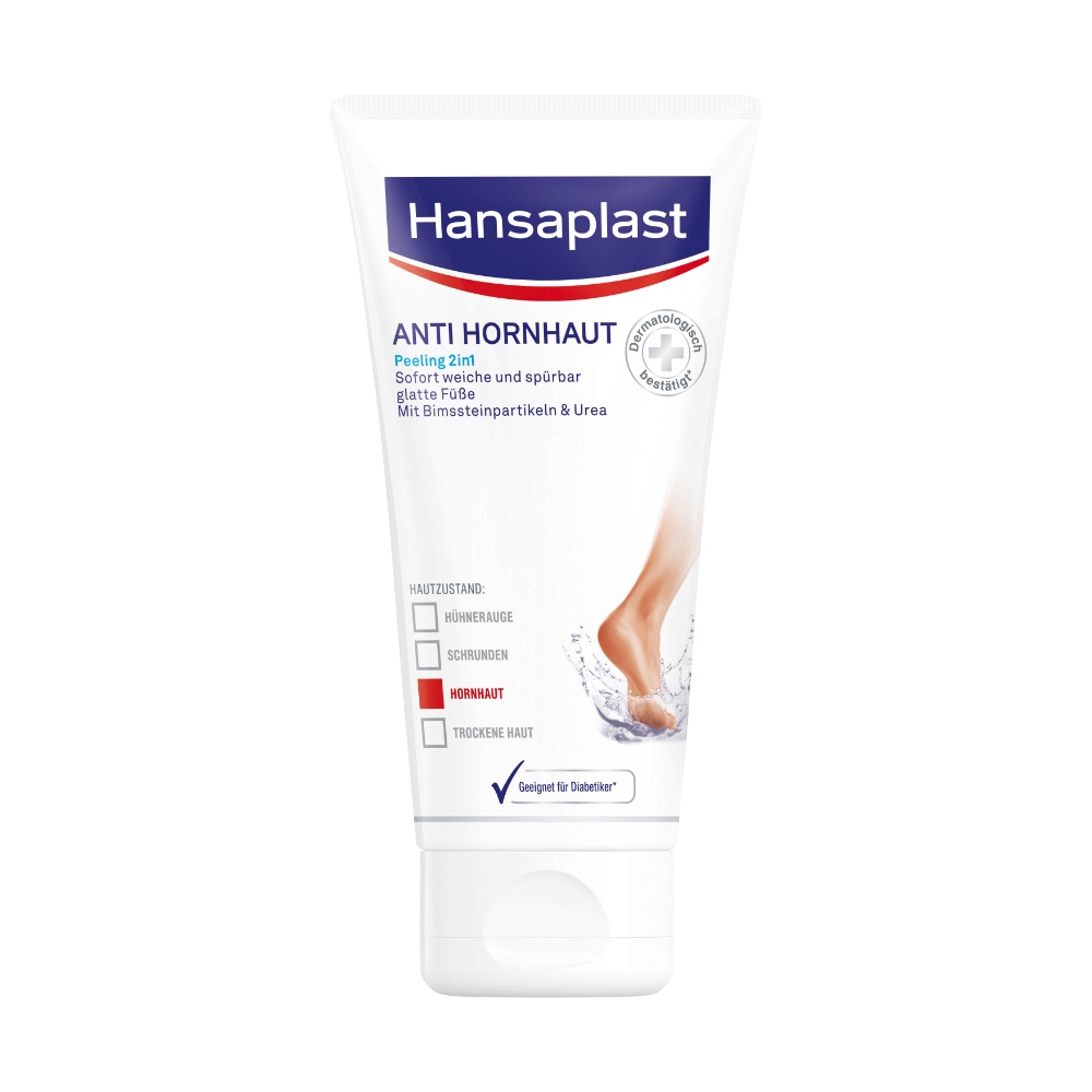 HANSAPLAST Anti-Hornhaut Peeling 2in1 Foot Expert