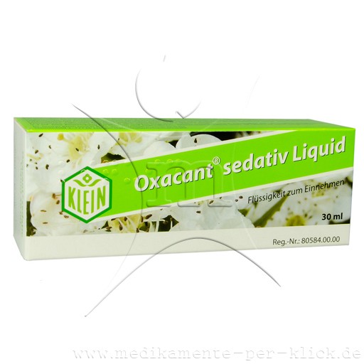 OXACANT sedativ Liquid
