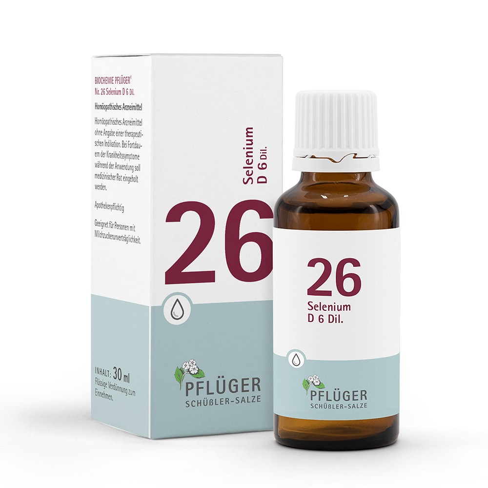 BIOCHEMIE Pflüger 26 Selenium D 6 Tropfen - 30ml - Pflüger