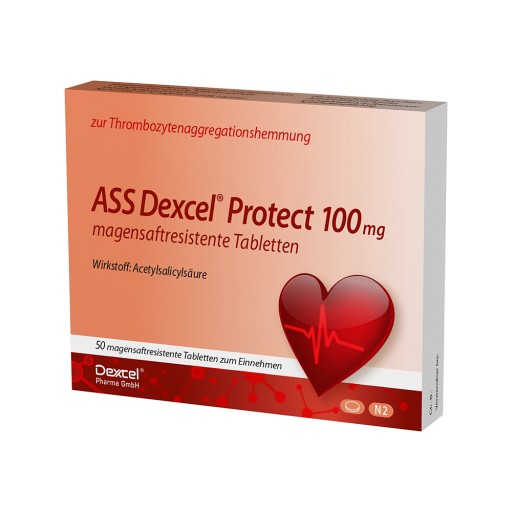 ASS Dexcel Protect 100 mg magensaftres.Tabletten