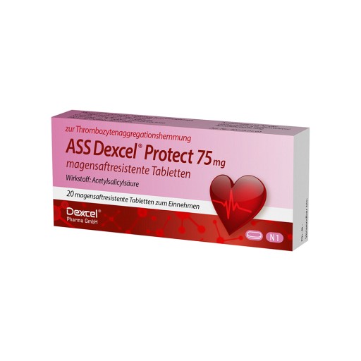 ASS Dexcel Protect 75 mg magensaftres.Tabletten