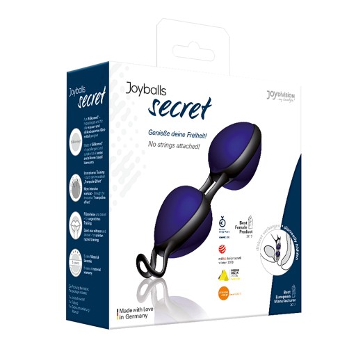 JOYBALLS secret blau-schwarz - 1St