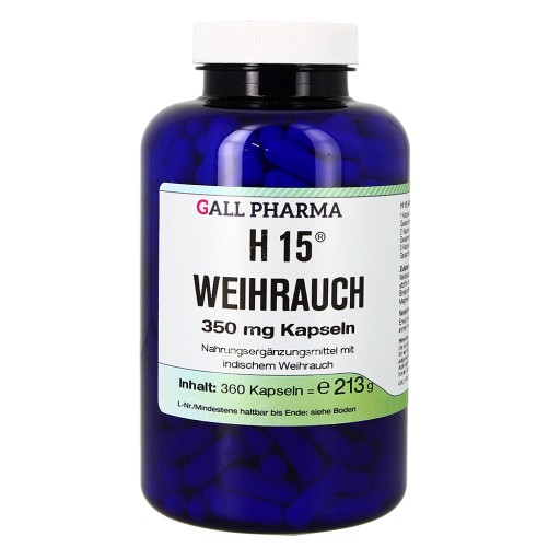 H 15 Weihrauchkapseln 350 mg