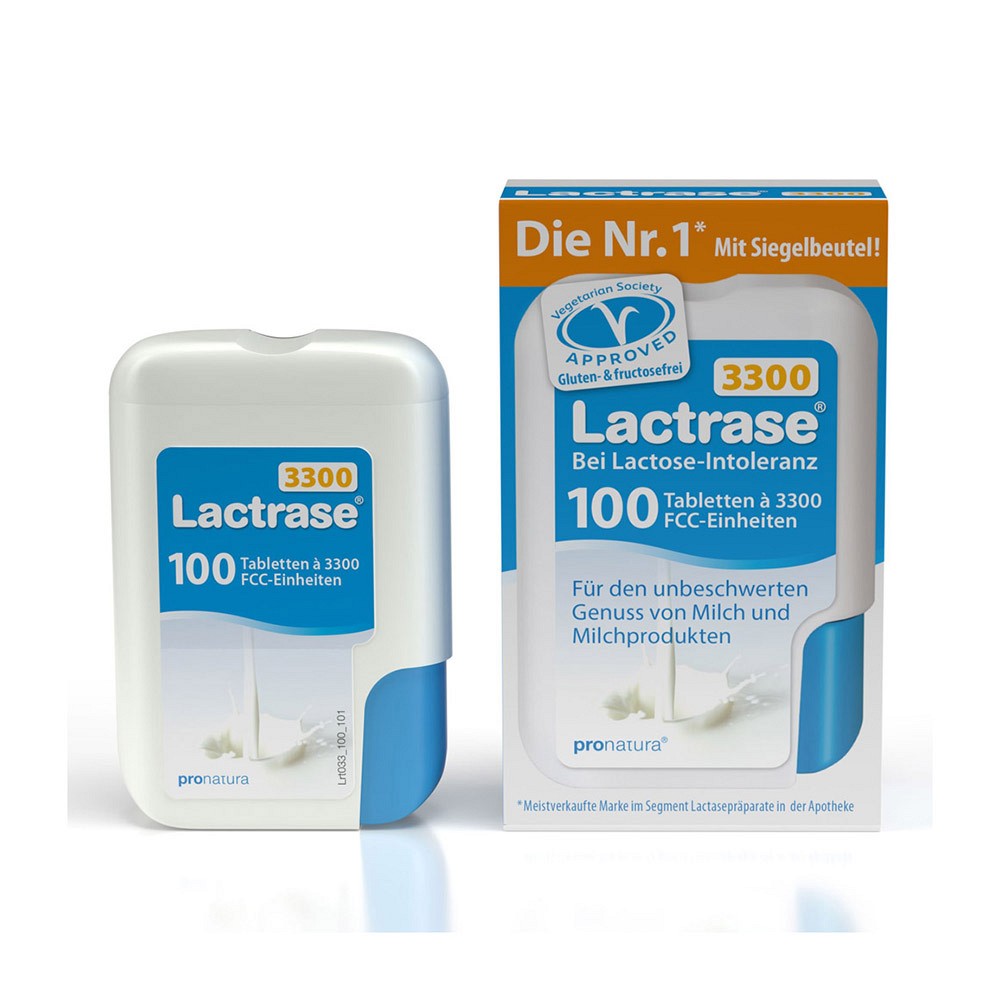 LACTRASE 3.300 FCC Tabletten im Klickspender