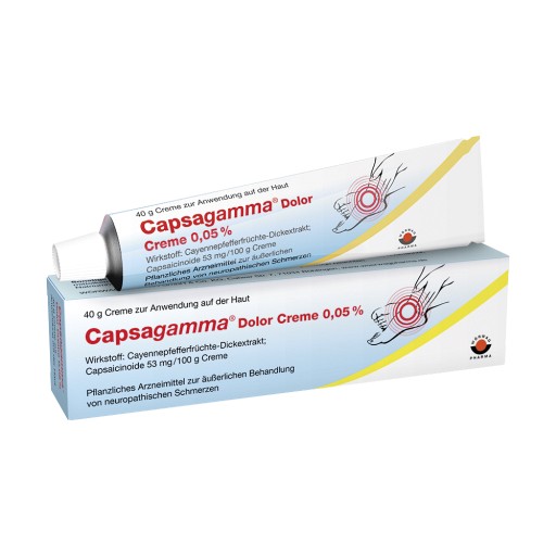 CAPSAGAMMA Dolor Creme 0,05%