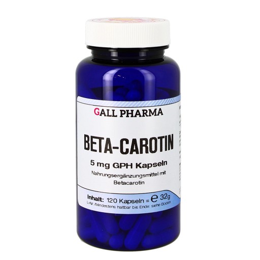 BETA CAROTIN 5 mg GPH Kapseln