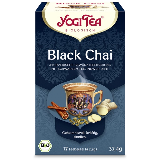 YOGI TEA Black Chai Bio Filterbeutel - 17X2.2g