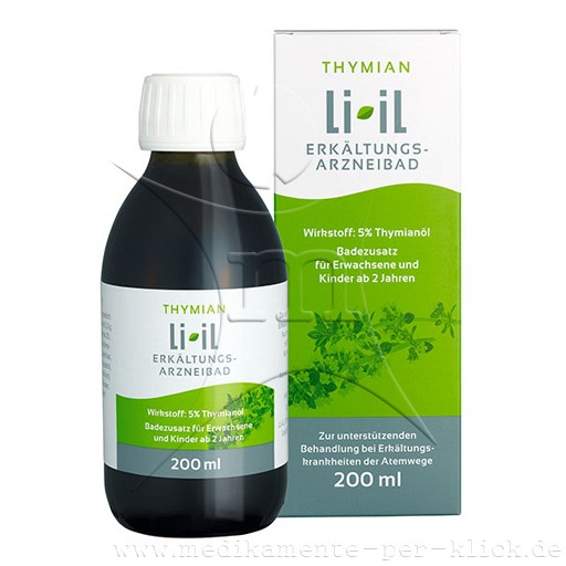 THYMIAN LI-IL Erkältungs-Arzneibad