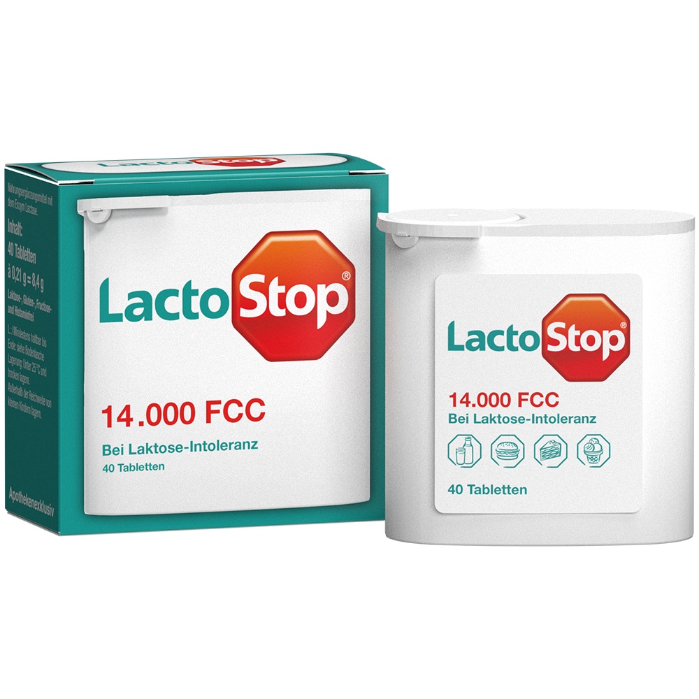 LACTOSTOP 14.000 FCC Tabletten Spender