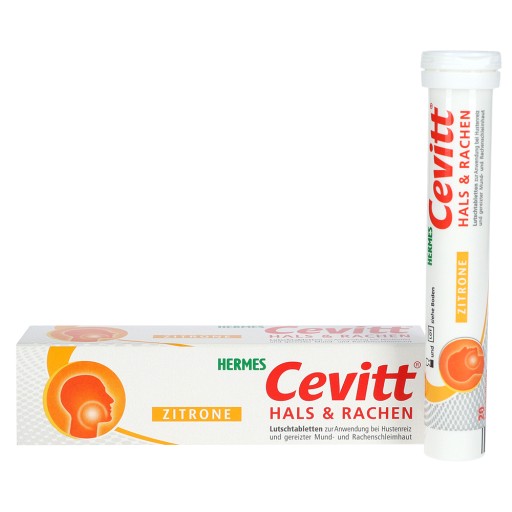 CEVITT Hals & Rachen Lutschtabletten Zitrone