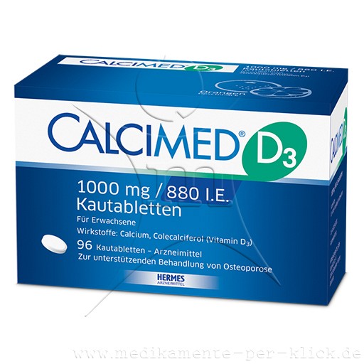 CALCIMED D3 1000 mg/880 I.E. Kautabletten