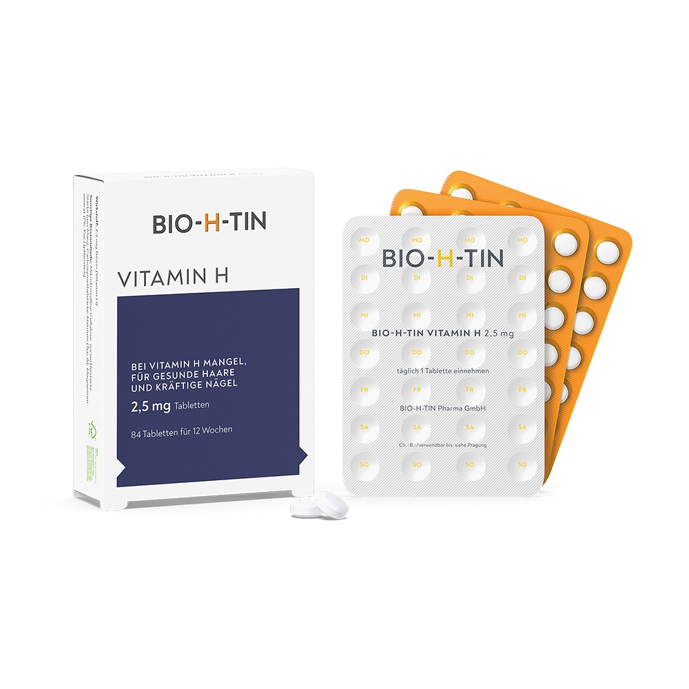 BIO-H-TIN Vitamin H 2,5 mg für 12 Wochen Tabletten