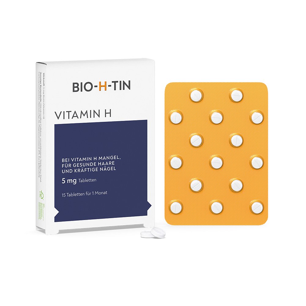 BIO-H-TIN Vitamin H 5 mg für 1 Monat Tabletten