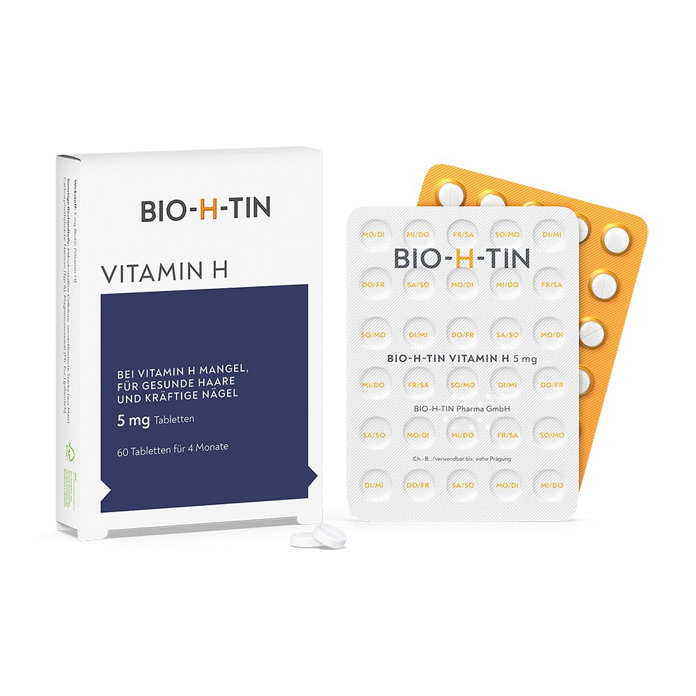 BIO-H-TIN Vitamin H 5 mg für 4 Monate Tabletten