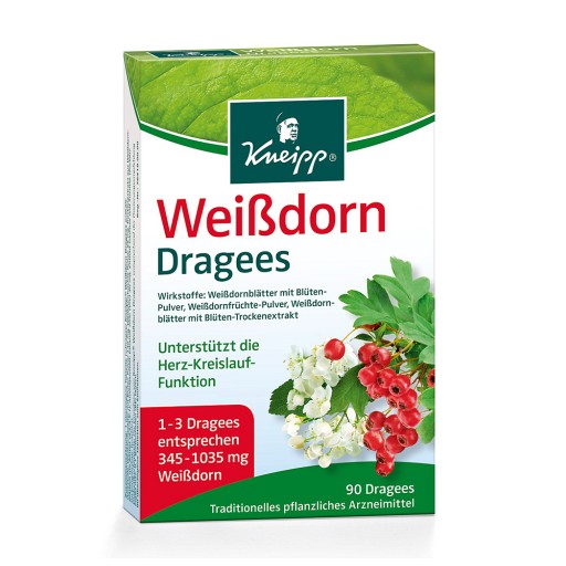 KNEIPP Weißdorn Dragees