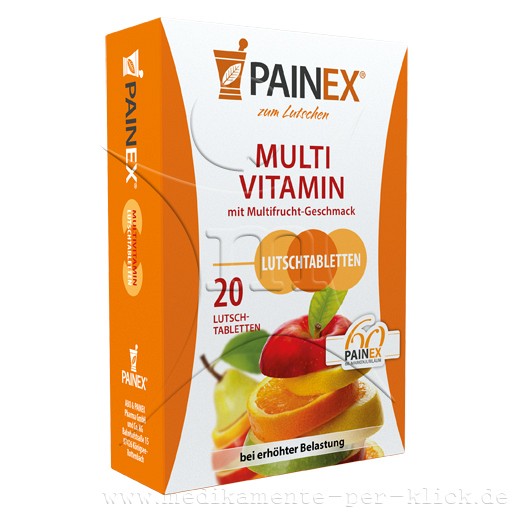 MULTIVITAMIN LUTSCHTABLETTEN PAINEX
