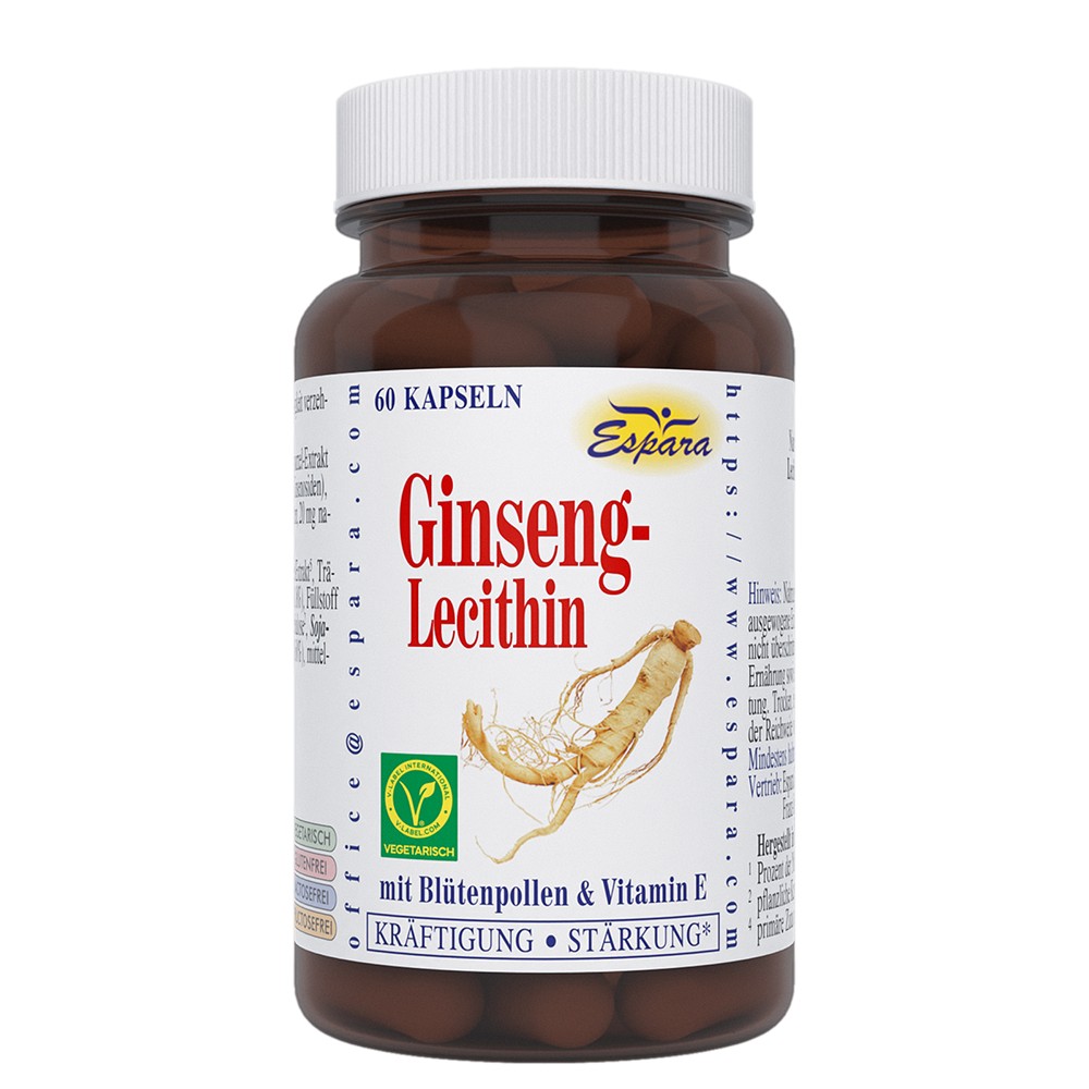 GINSENG LECITHIN Kapseln - 60St