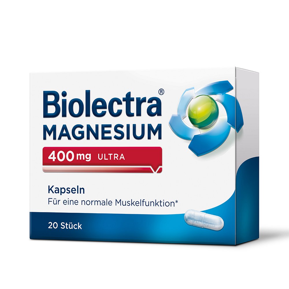 BIOLECTRA Magnesium 400 mg ultra Kapseln