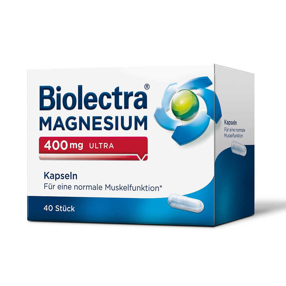 BIOLECTRA Magnesium 400 mg ultra Kapseln