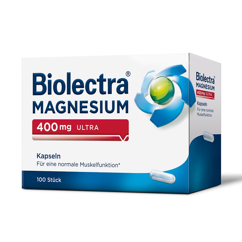 BIOLECTRA Magnesium 400 mg ultra Kapseln