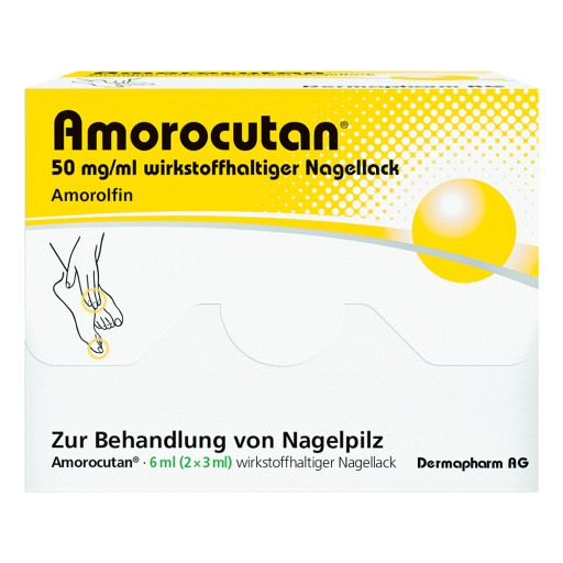 AMOROCUTAN 50 mg/ml wirkstoffhaltiger Nagellack