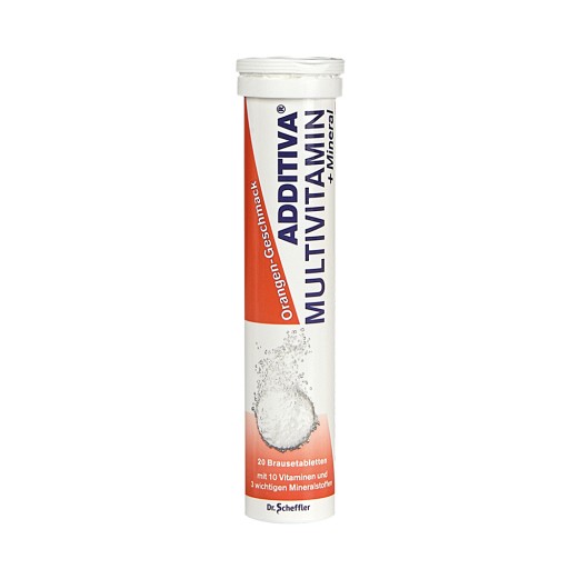 ADDITIVA Multivit.+Mineral Orange R Brausetabl.