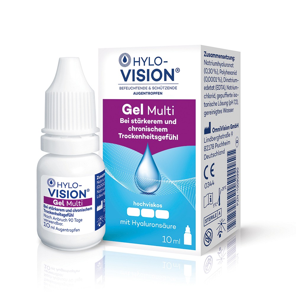 HYLO-VISION Gel multi Augentropfen