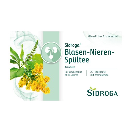 SIDROGA Blasen-Nieren-Spültee Filterbeutel