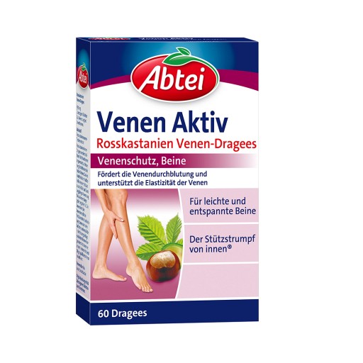 ABTEI Rosskastanie Venen-Dragees