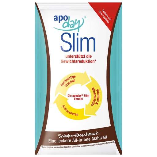 APODAY Schoko Slim Pulver Portionsbeutel