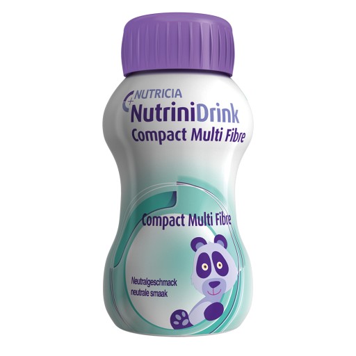 NUTRINIDRINK Compact MultiFibre Neutral - 4X125ml - Nahrungsergänzung
