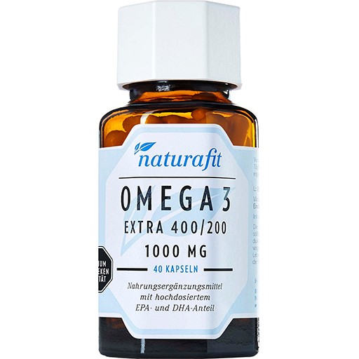 NATURAFIT Omega-3 extra 400/200 Kapseln