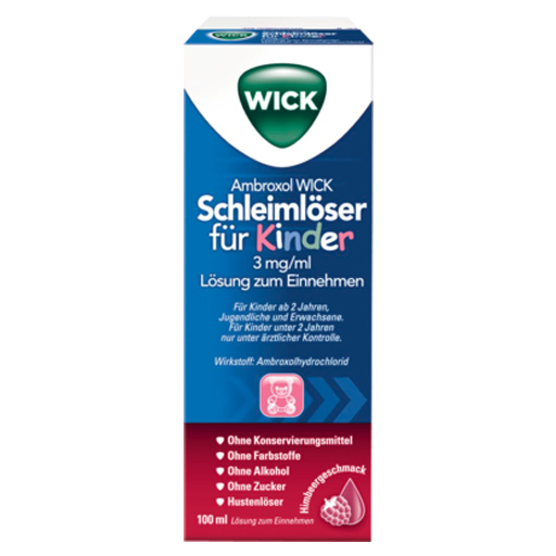 AMBROXOL WICK Schleimlöser f.Kind.3mg/ml L.z.Einn.