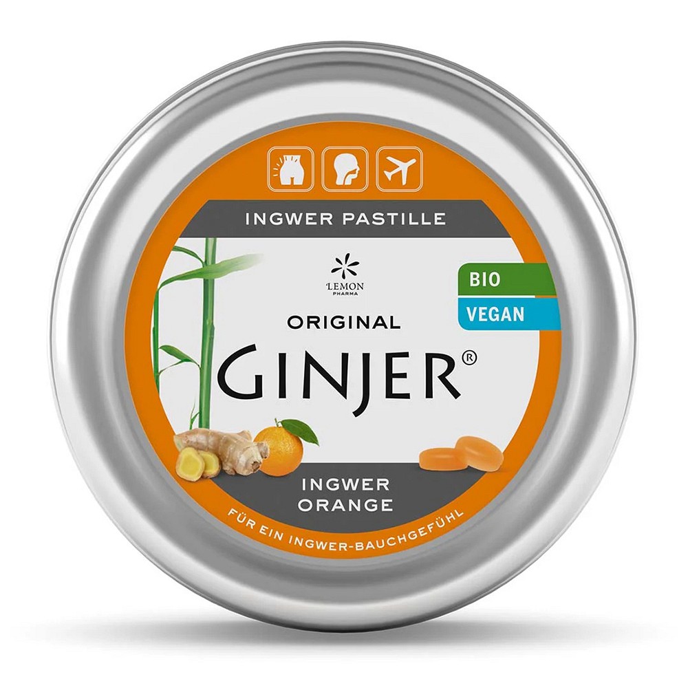 INGWER GINJER Pastillen Bio - 40g - Homöopathie & Natur