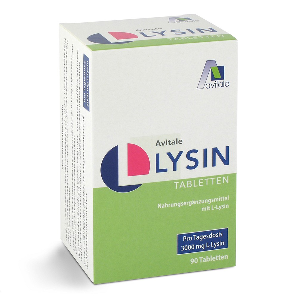 L-LYSIN 750 mg Tabletten - 90St - Haut, Haare & Nägel