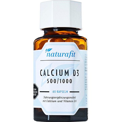 NATURAFIT Calcium D3 500/1000 Kapseln