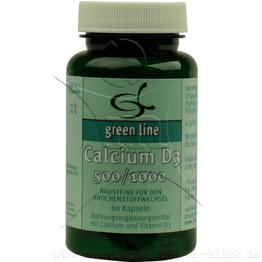 CALCIUM D3 500/1.000 Kapseln
