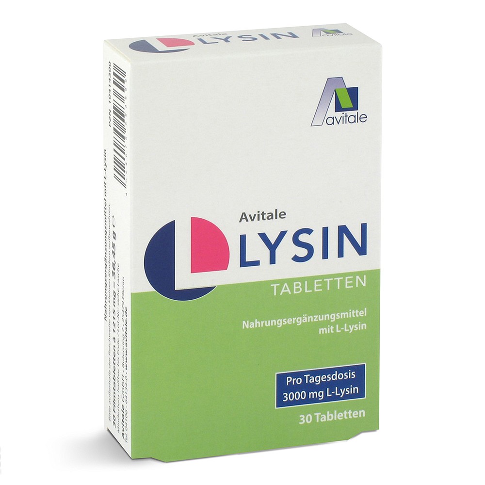 L-LYSIN 750 mg Tabletten - 30St - Haut, Haare & Nägel