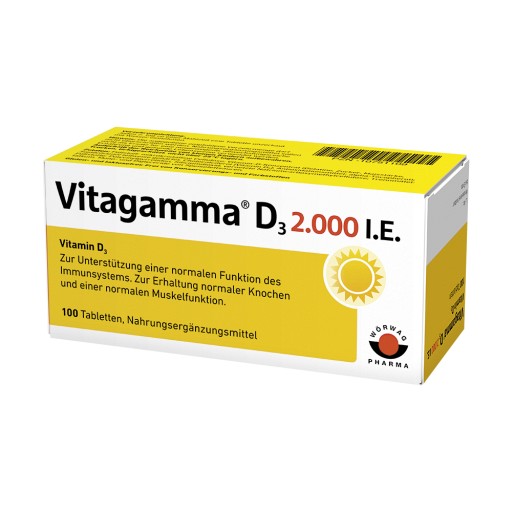 VITAGAMMA D3 2.000 I.E. Vitamin D3 NEM Tabletten