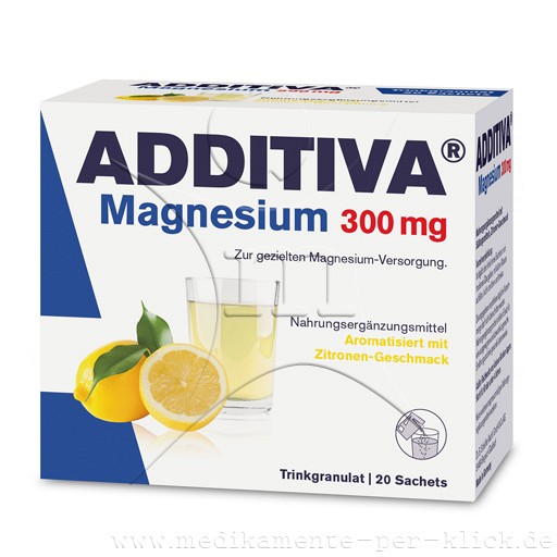 ADDITIVA Magnesium 300 mg N Sachets