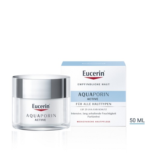 EUCERIN AQUAporin Active Creme LSF 25