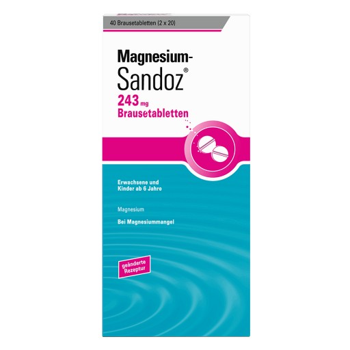 MAGNESIUM SANDOZ 243 mg Brausetabletten