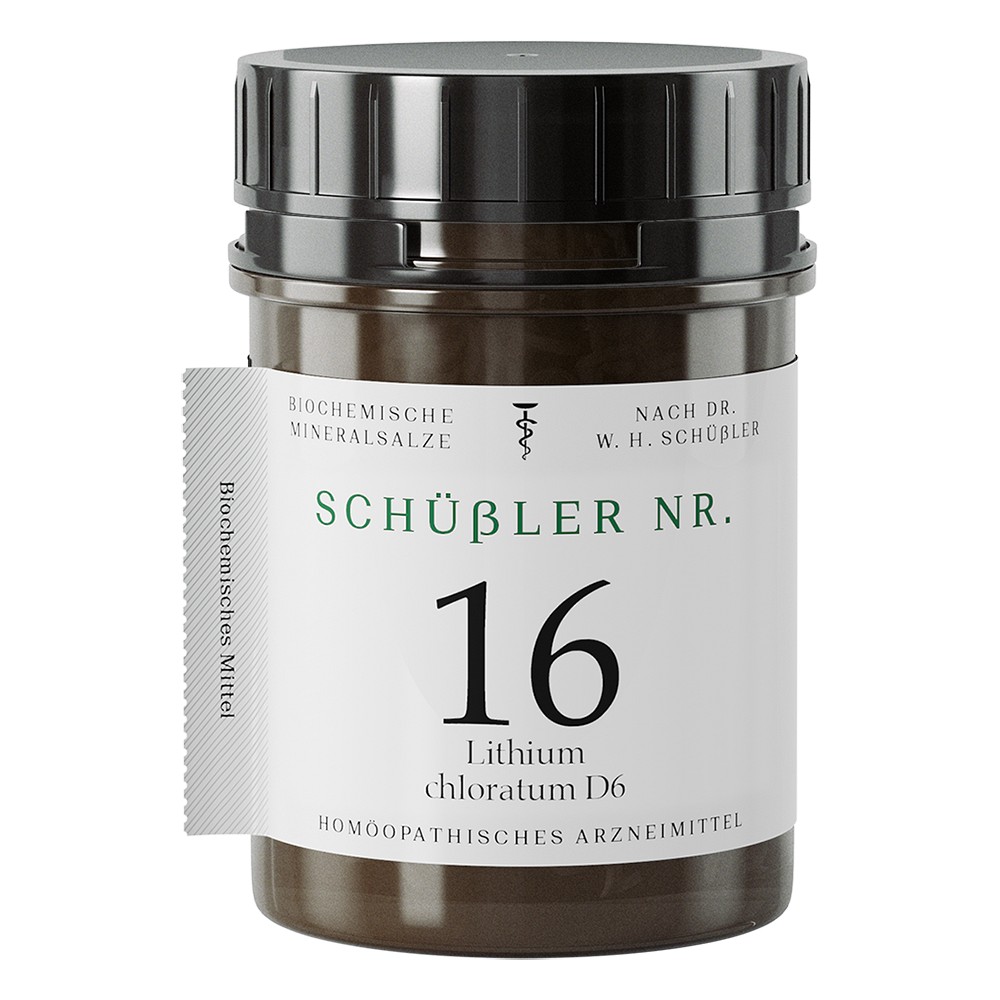 SCHÜSSLER NR.16 Lithium chloratum D 6 Tabletten - 400St