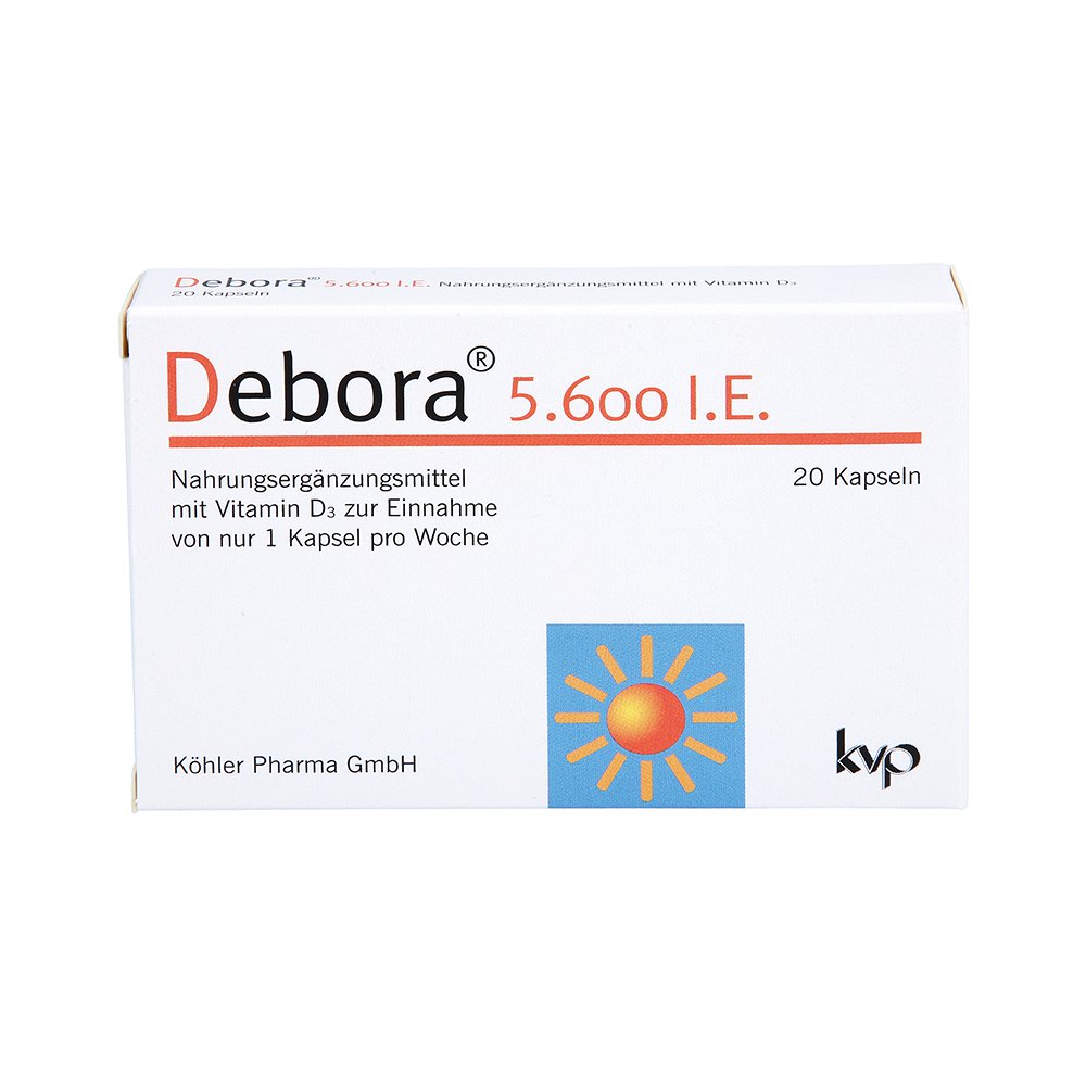 DEBORA 5.600 I.E. Kapseln