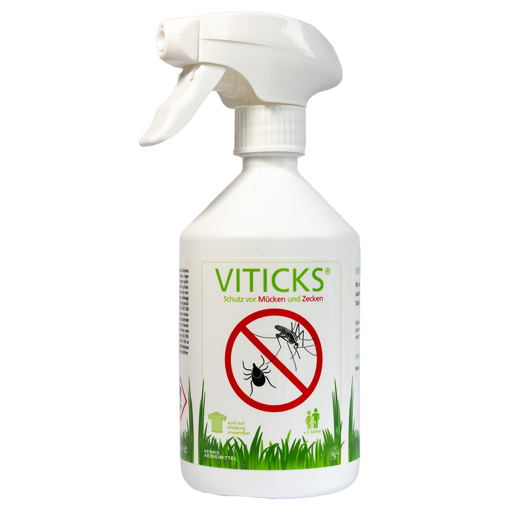 VITICKS Schutz vor Mücken u.Zecken Sprühflasche - 500ml