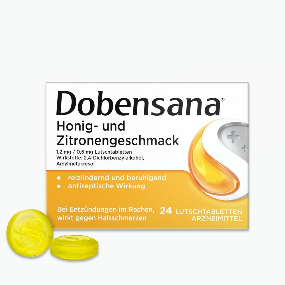 DOBENSANA Honig- u.Zitronengeschm.1,2mg/0,6mg Lut.