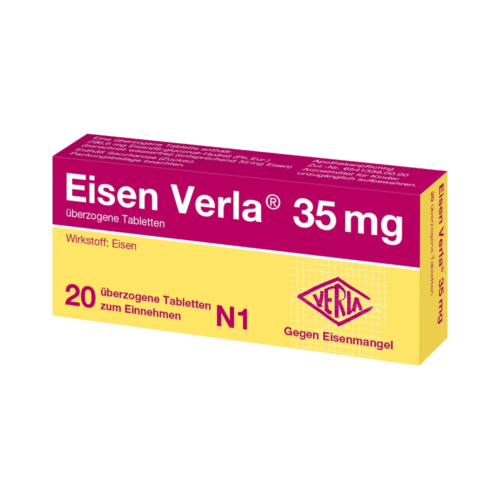 EISEN VERLA 35 mg überzogene Tabletten