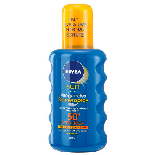 NIVEA SUN pflegendes Sun Spray LSF 50+ - 200ml - Nivea Sun