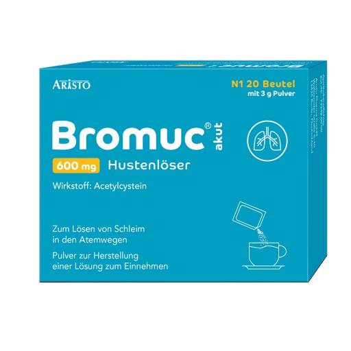 BROMUC akut 600 mg Hustenlöser Plv.z.H.e.L.z.Einn.